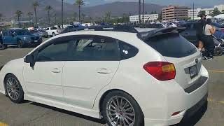 SubieFest California 2024  out in the parking lot [upl. by Lunna]