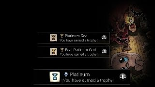 PS4  THE BINDING OF ISAAC REBIRTH  PLATINUM GOD amp THE REAL PLATINUM GOD [upl. by Ettenyl]