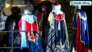 55  Cabalgata de Reyes desde Alcoy Alicante 2016 [upl. by Haeluj]