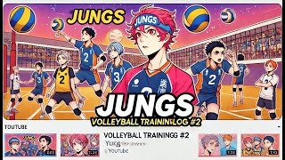 HAIKYUU IN REALIFE   Trainingsvlog 2 [upl. by Yllime103]