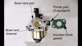 Huayi and Deni Carburetor Repair Manual  MTD Engines [upl. by Valle578]