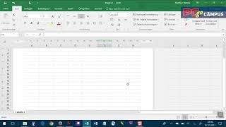 PCgo Campus Excel  Kopf und Fußzeilen einrichten [upl. by Eintihw]