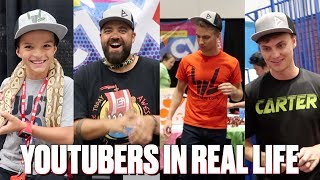 OUR FIRST YOUTUBE CONVENTION  MEETING OUR FAVORITE YOUTUBERS  STEPHEN SHARER IN REAL LIFE [upl. by Lagiba]