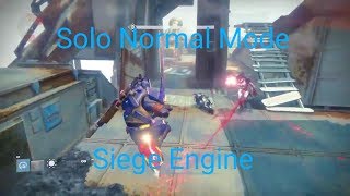 Solo Normal Mode Siege Engine [upl. by Lulita]