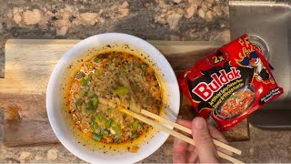 Buldak ramen easy quick and delicious recipe… [upl. by Nonnah]