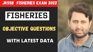 OBJECTIVE QUESTIONSJKSSB FISHERIES EXAM 2022JKSSB [upl. by Letnom]