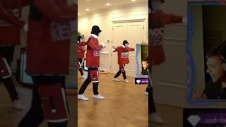 jabbawockeez Come On kaicenat Stream The Most Powerful Dance Crew Reaction shorts viral rage [upl. by Aderb]