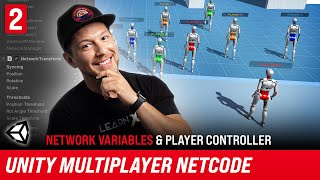 How To Make A Game With Unity Multiplayer Netcode  Player Controller [upl. by Anelaf928]