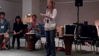 How to play Body Beat game from UpBeat Drum Circles [upl. by Ahsetan]