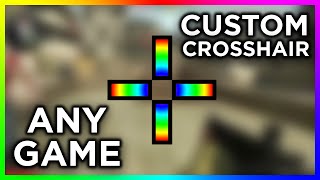 How to get a Crosshair in Any Game 2022 [upl. by Ellicott590]