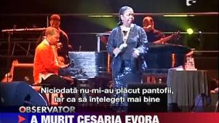 Cesaria Evora diva desculta a murit 17 DECEMBRIE 2011 [upl. by Abernathy408]