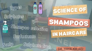 How to Choose Best Shampoo  Sulphate vs Sulphate free  Surfactants  Dr Haya [upl. by Anahsohs1]