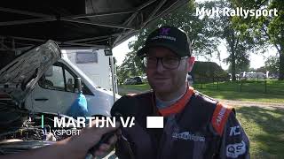 Review Hellendoorn Rally 2024  M van Hoek  A Keuper 51 MSport Ford Fiesta Rally4 [upl. by Ragg]