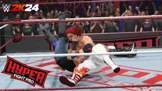 Hyper Fight Pro  Show 43 Predictably Unpredictable  WWE 2K24 [upl. by Etnovahs70]