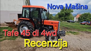 Tafe 45 DI 4WD RECENZIJA [upl. by Llertnahs638]