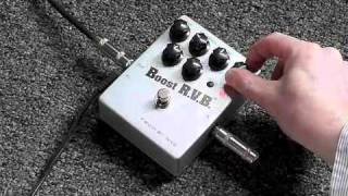 Tech 21 Boost RVB Reverb Pedal Demo [upl. by Sergias]