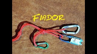 Fiador Knot  How to Tie a Fiador Hackamore Knot for Horse Harness [upl. by Anade]