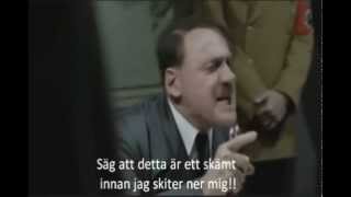 Hitler reagerar på bragden i Berlin SverigeTyskland 44 [upl. by Silvester]