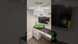 A Bonus ROOM Check Out This New 2025 Jayco North Point 377RLBH [upl. by Morganica99]