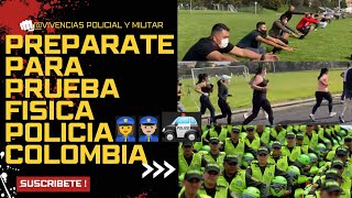 PREPÁRATE PARA PRUEBA FISICA5 PRUEBASdel proceso de incorporación POLICIA COL EsUnHonorSerPolicía [upl. by Bissell]