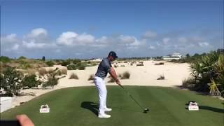 Bryson DeChambeau Slow Motion Down The Line Driver [upl. by Celin56]