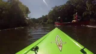 Kayaking the Quinnipiac River with the Wallingford Youth and Social Service and Mary Mushinsky [upl. by Yecrad]