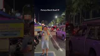 Pattaya Beach Road 🇹🇭 [upl. by Donn463]