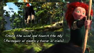 Valiente  Viento y Cielo Alcanzar Ingles Subtitulos y Traduccion [upl. by Dominic]