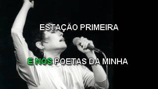 Elis Regina Folhas Secas Karaoke karaoke version  Visite o site wwwtvkaraokecombr [upl. by Goeselt]