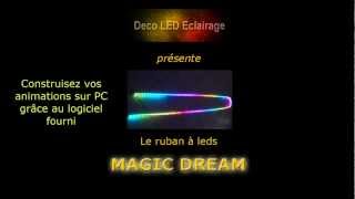 Ruban leds Magic Dream entièrement programmable [upl. by Junno]