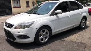 RESEÑA FORD FOCUS 2010 SEDAN SPORT STANDARD 20 LITROS PRUEBA DE MANEJO 148000 KM AUTO SAVE MEXICO [upl. by Adnamar]