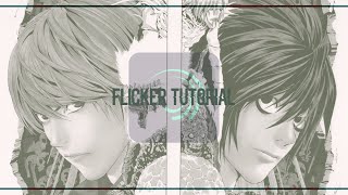 flicker tutorial  alight motion [upl. by Nomzed]