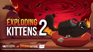 Exploding Kittens® 2  Official Video Game Trailer [upl. by Peednus956]