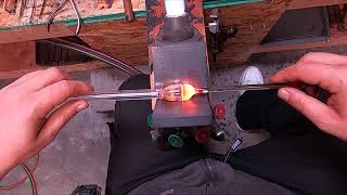 Blow Through Lampworking Tutorial  The GHE [upl. by Aibat]