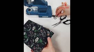 How to Install Eyelets on Fabric without Puncher madebyjojo [upl. by Austina]