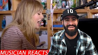 Taylor Swift  All Too Well Live  NPR Tiny Desk  Musicians Reaction [upl. by Pembroke]