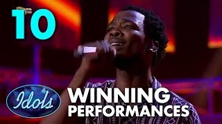 10 MIND BLOWING WINNER Auditions And Performances  Idols Global [upl. by Rawde598]