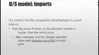 International Trade Part 2 DemandSupply Imports [upl. by Eydie]