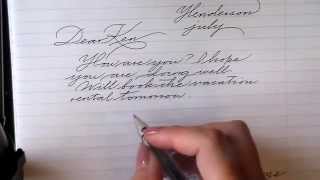 Tips for improving cursive writing [upl. by Lennahc]