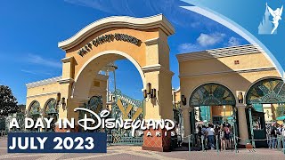 📅 A Day in Disneyland Paris July 2023 [upl. by Annawot236]