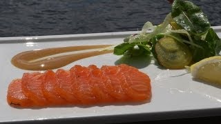 Gravlax with Chef Marten Karlsson of Swedens Fjäderholmarna Krog [upl. by Hammel761]