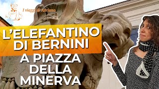 Lelefantino di Bernini a Piazza della Minerva [upl. by Raychel]