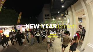 New Year Countdown 2024 in Penang  The Fireworks Display on Straits Quay [upl. by Negriv]