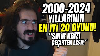 21 YÜZYILIN EN İYİ 20 OYUNU SEÇİLDİ KRİZ GEÇİRTEN OYUN LİSTESİ [upl. by Sampson439]