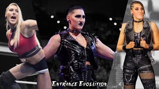 Rhea Ripley  Entrance Evolution 2017  2022 Mr WWE Fan [upl. by Acinnod]