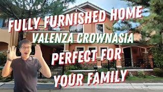 Fully Furnished House and Lot  3 Bedroom  2 Toilet and bath  Valenza Crown Asia  Santa Rosa City [upl. by Jaal217]