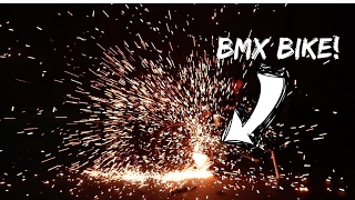 STEEL WOOL amp BMX BIKE FAIL [upl. by Emilio]