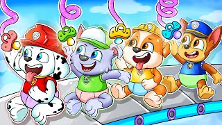 Brewing Cute Pregnant amp Cute Baby Factory  Paw Patrol The Mighty Movie  Rainbow Friends 3 [upl. by Nodnarb500]