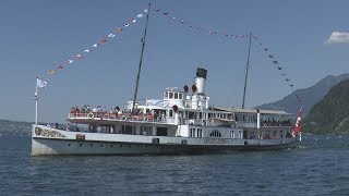 DS Stadt Luzern auf Spendenfahrt [upl. by Gneh]