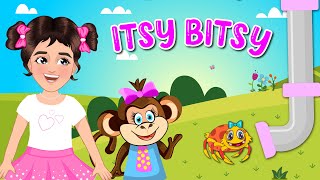 Itsy Bitsy Spider  Kids Songs amp Nursery Rhymes  nessasplayhouse [upl. by Trilby]